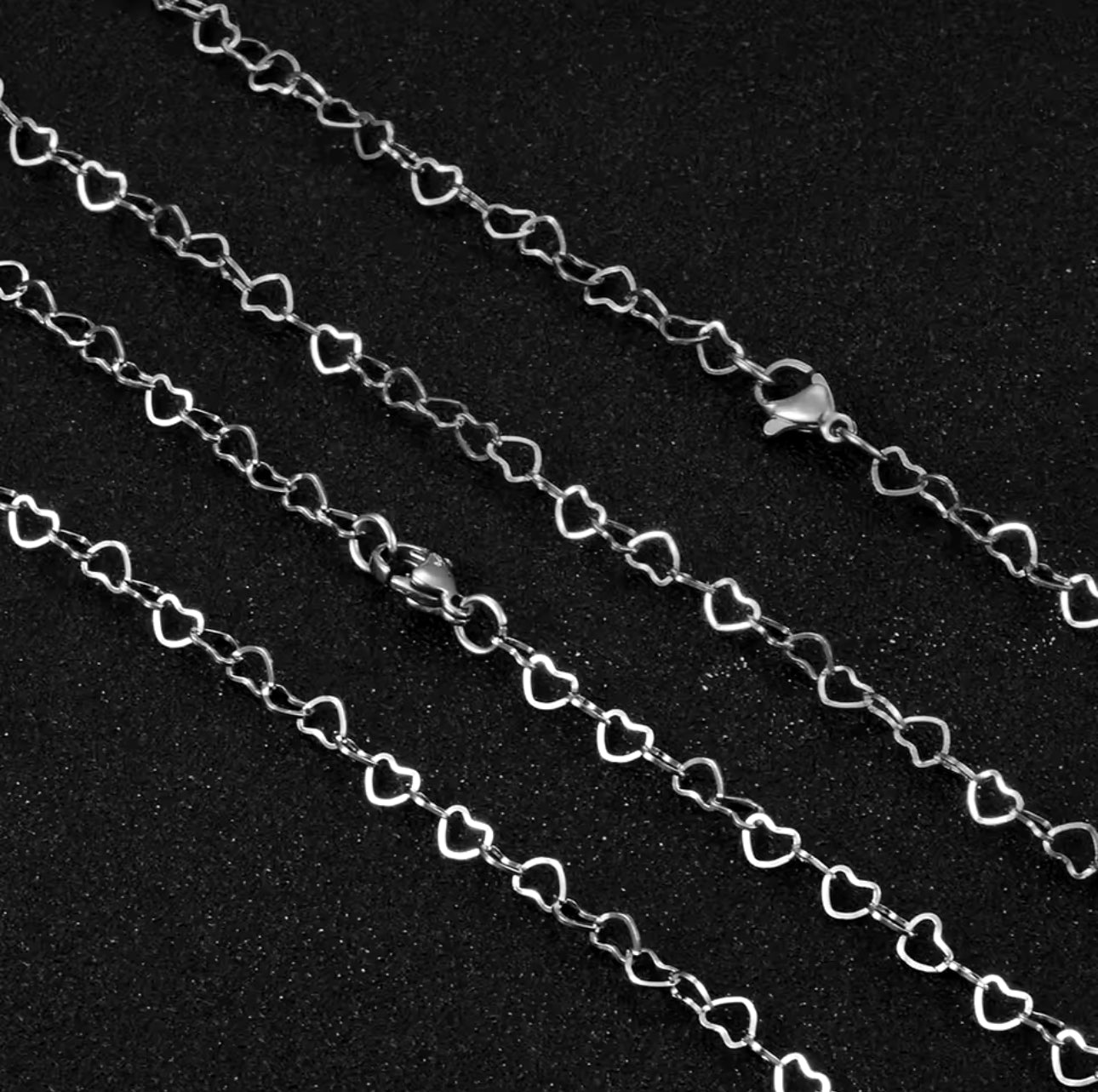 HEART CHAIN BRACELET